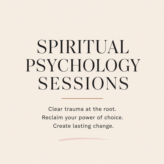 Spiritual Psychology Sessions